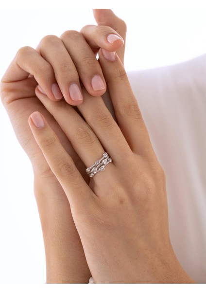 0,63 Karat Tasarım Pırlanta Yüzük