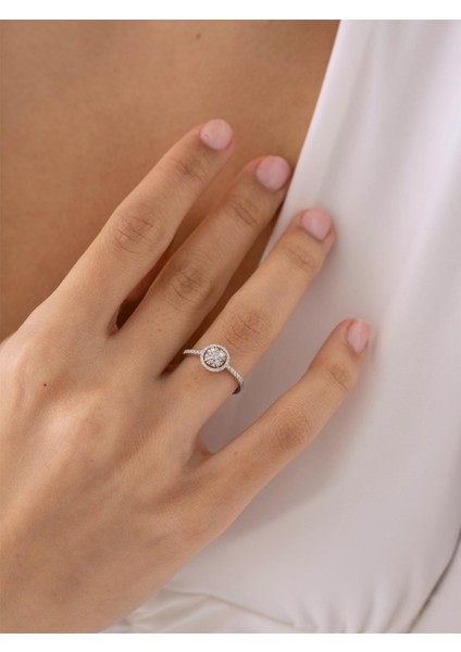 0,29 Karat Tasarım Pırlanta Yüzük