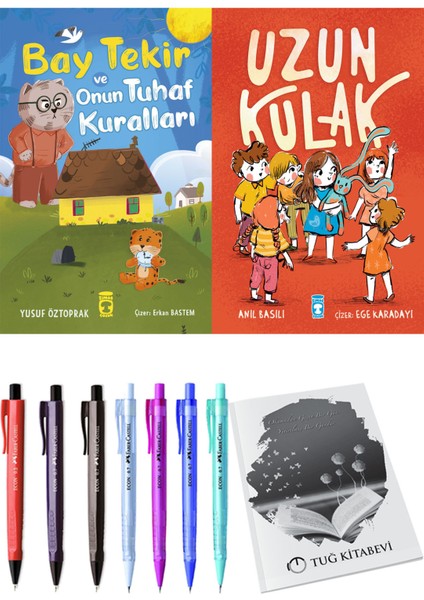 Uzun Kulak ve Bay Tekir ve Onun Tuhaf Kuralları 2'li Set - Kalem