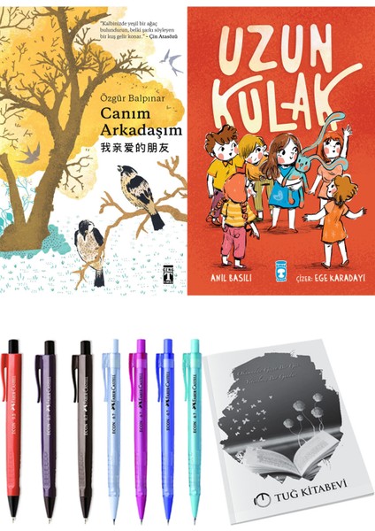 Uzun Kulak ve Canım Arkadaşım 2'li Set - Kalem
