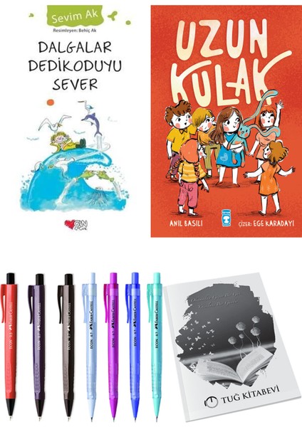 Uzun Kulak ve Dalgalar Dedikoduyu Sever 2'li Set - Kalem