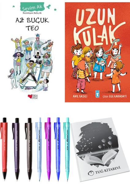 Uzun Kulak ve Az Buçuk Teo 2'li Set - Kalem