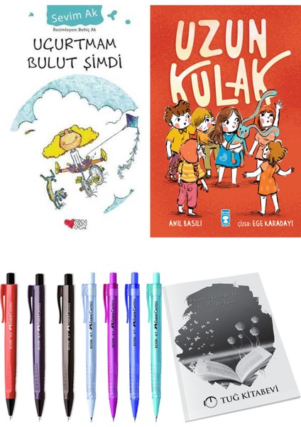 Uzun Kulak ve Uçurtmam Bulut Şimdi 2'li Set - Kalem