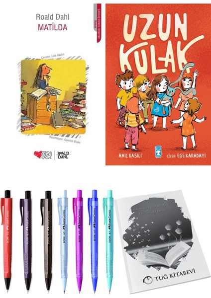 Uzun Kulak ve Matilda 2'li Set - Kalem