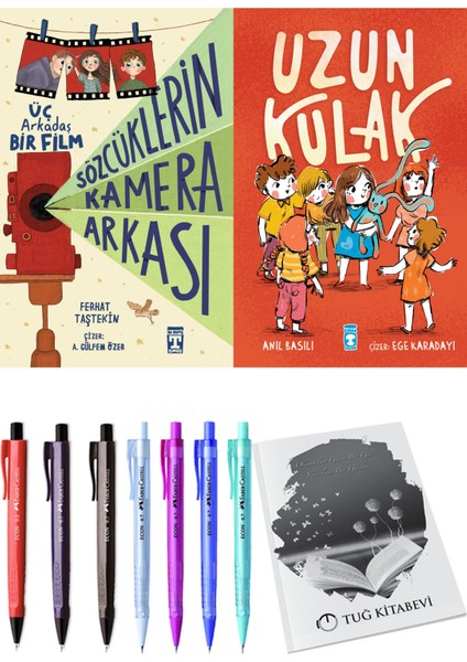 Uzun Kulak ve Sözcüklerin Kamera Arkası 2'li Set - Kalem