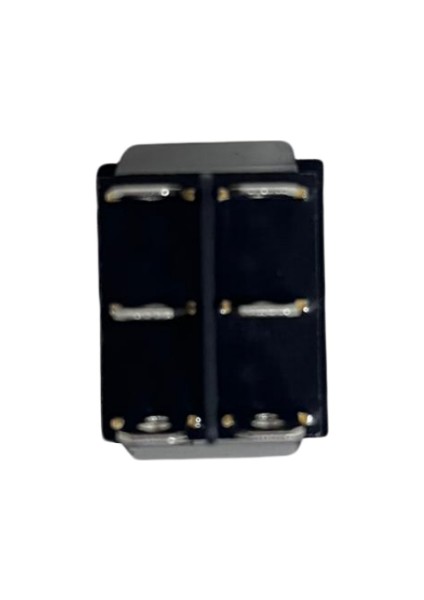 Kare On-Off-On Işıklı Anahtar 6 Pinli Switch (10 Adet)