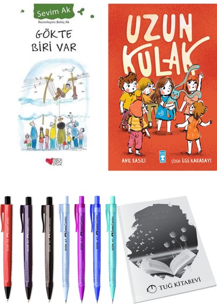 Uzun Kulak ve Gökte Biri Var 2'li Set - Kalem