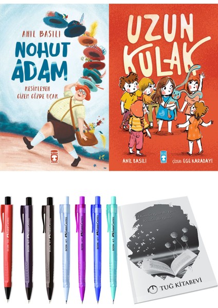 Uzun Kulak ve Nohut Adam 2'li Set - Kalem