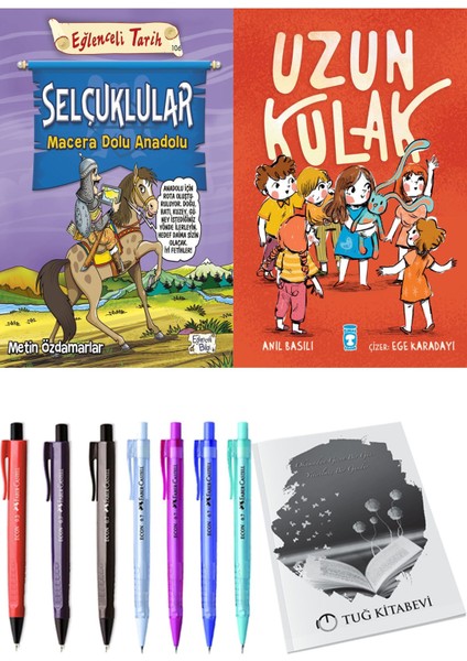 Uzun Kulak ve Selçuklular Macera Dolu Anadolu 2'li Set - Kalem