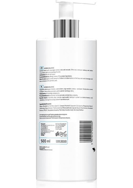 Apis Natural Cosmetics Nemlendirici Süt - Deniz Yosunulu - Hydro Balance - 500 ml