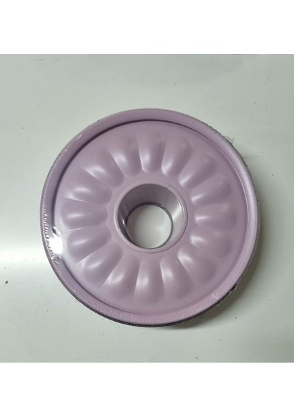 Renkli Kelepçeli Tüplü Kek Kalıbı 26CM Lila