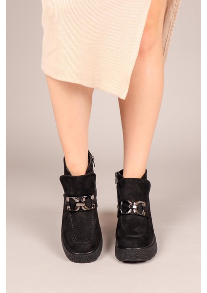 SABİNE Gizli Lastik Tokalı Bootie SİYAH indirimleri