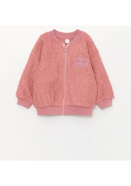 Eceknes Hrk Lcw Baby Pembe Kız Bebek Fermuarlı Sweatshirt