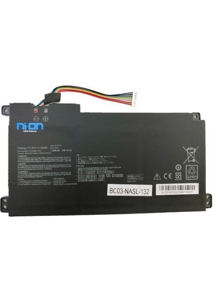 Asus Vivobook 14 E410MA-EK016T,vivobook 14 E410MA-EK016TSNOTEBOOK Batarya - Pil