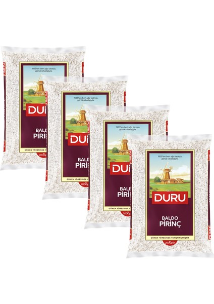 Baldo Pirinç 2000 gr x 4 Adet