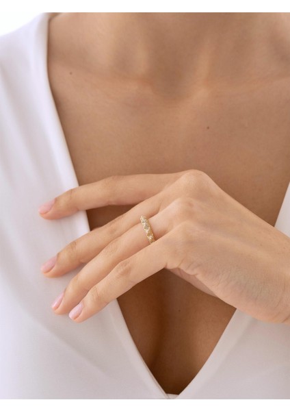 0,32 Karat Tasarım Pırlanta Yüzük indirimleri