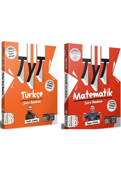 TYT 2025 Türkçe Matematik Tamamı Video Çözümlü Soru Bankası Seti