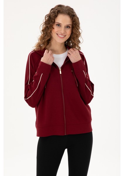 Kadın Bordo Sweatshirt 50297354-VR014