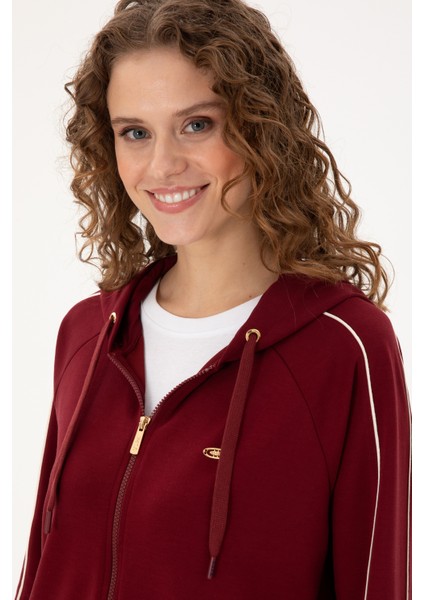 Kadın Bordo Sweatshirt 50297354-VR014