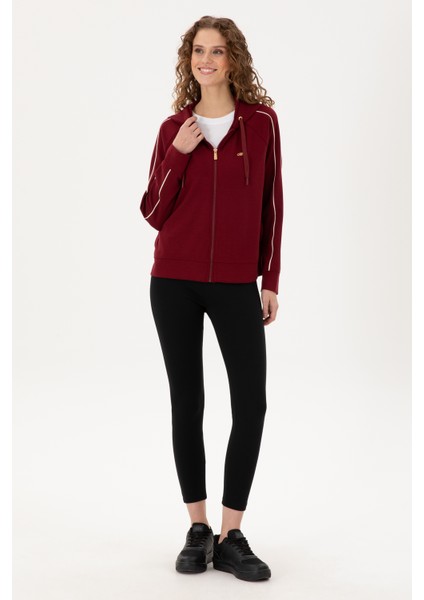 Kadın Bordo Sweatshirt 50297354-VR014