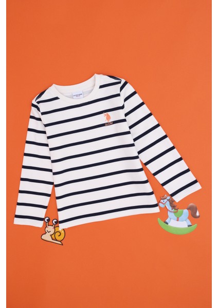 Kız Çocuk Krem Sweatshirt 50296376-VR071