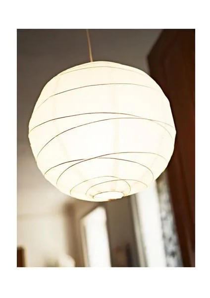 Sumuhome Regolit Sarkıt Lamba Abajur Başlığı Beyaz 45 cm fiyatları