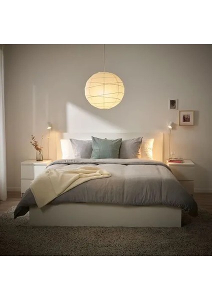 Sumuhome Regolit Sarkıt Lamba Abajur Başlığı Beyaz 45 cm fırsatları