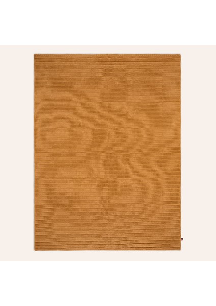 Moda Örme Akrilik 100% Akrilik Koltuk Şalı 130x170 Cm Hardal Sarısı modelleri