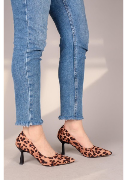 Adela Leopar Desen Stiletto Taba