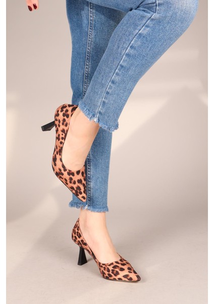 Adela Leopar Desen Stiletto Taba