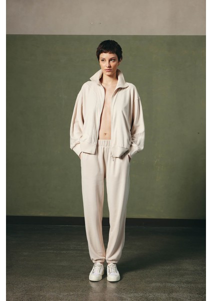 Kadın Soft Dokulu Pamuklu Üç Iplik Cepli Uzun Eşofman Altı fiyatları