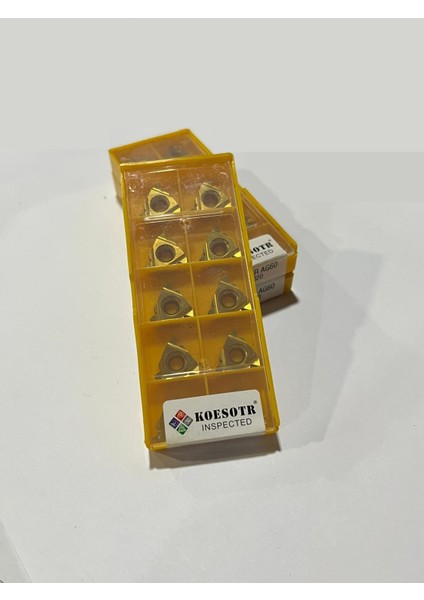 10 Adet MMT16ER AG60 UE6020 Karbür Ekleme Ucu Cnc Freze FMA338ZEJM1E6