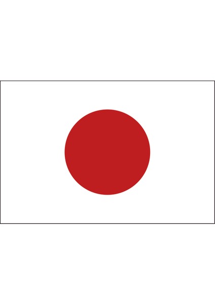 Japonya Bayrağı 150 x 225 cm