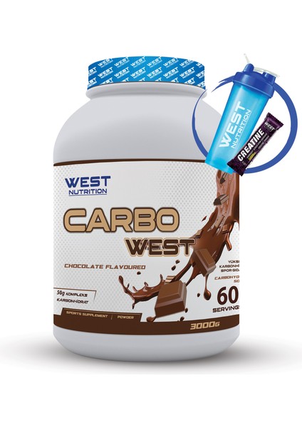 West Nutrition Carbowest Karbonhidrat Kompleksi 3000 Gr 60 Servis