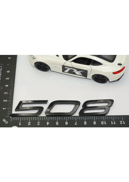 Peugeot Yeni 508 Bagaj 3m 3D Siyah Abs Yazı Logo indirimleri