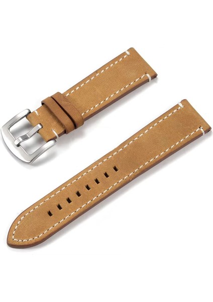 Amazfit Bip 5 ile Uyumlu Tokalı Suni Süet Deri Görünümünde Kordon Kayış - KY86