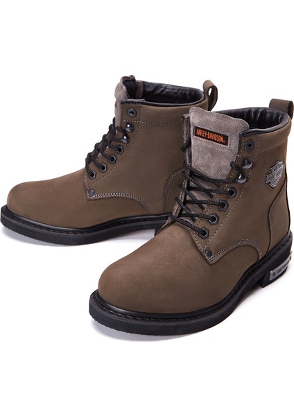 Erkek Vizon Nubuk Gibson Deri Bot 025M100109 modelleri