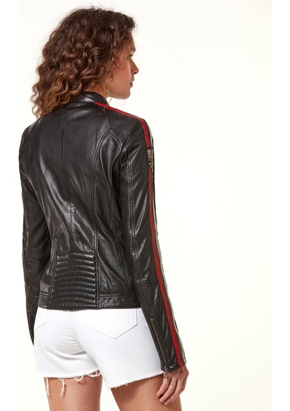Ladyracer Kadın Deri Ceket