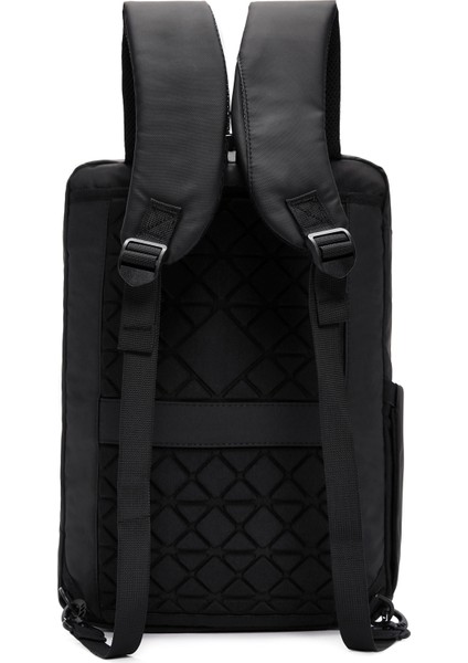D-Pack Erkek Siyah Kumaş Sırt Çantası