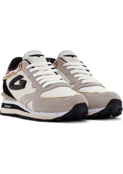 Kadın Çok Renkli Wen Deri Kalın Tabanlı Sneaker G03G100013 modelleri