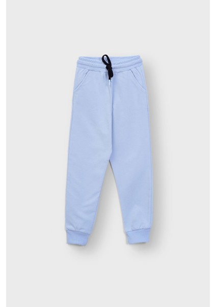 Basic Bebe Mavi Çocuk Eşofman Altı