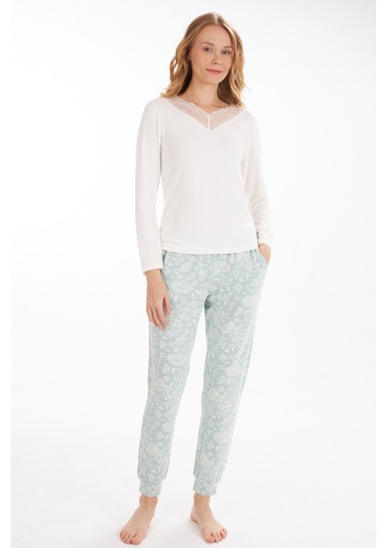 L40314W Adrian Kadın Pijama Takımı