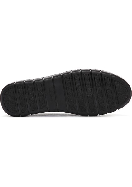 Kadın Siyah Deri Comfort Loafer fırsatları
