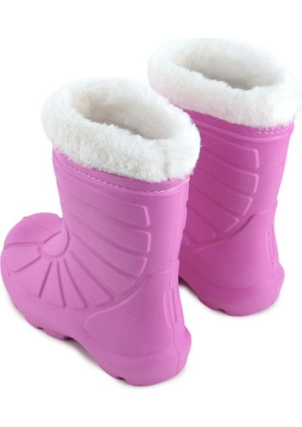 689 Çocuk Hafif Sıcak Astarlı Yağmur Çizmesi fırsatları