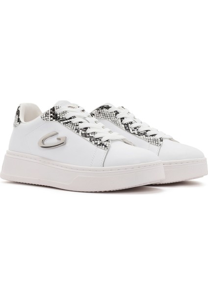 Alberto Guardiani Kadın Beyaz New Era Bağcıklı Deri Sneaker G03G100017 modelleri