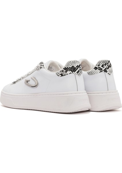 Alberto Guardiani Kadın Beyaz New Era Bağcıklı Deri Sneaker G03G100017 indirimleri
