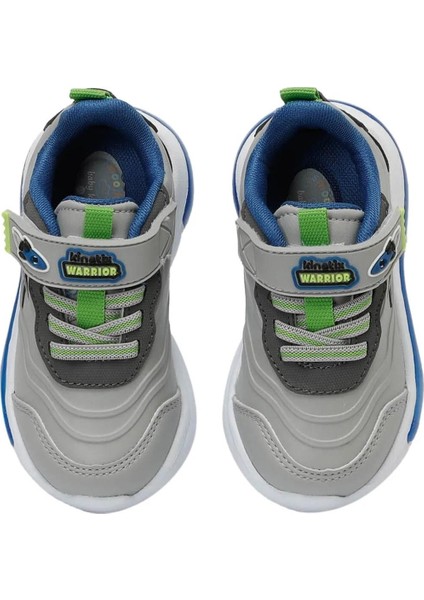 Stach Pu Gri-Saks Işıklı Cırtlı Erkek Çocuk Spor Ayakkabı indirimleri