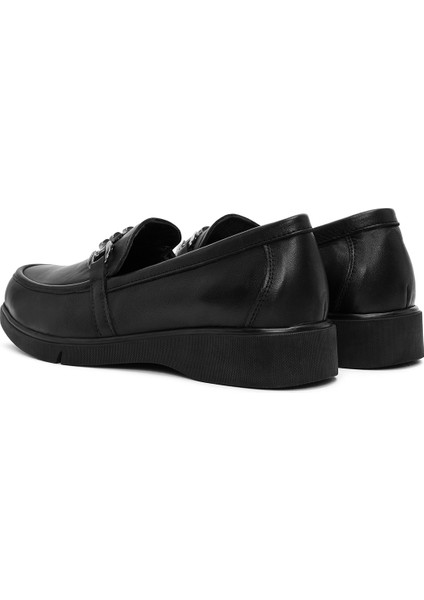 Kadın Siyah Comfort Loafer 24WFD150218 indirimleri