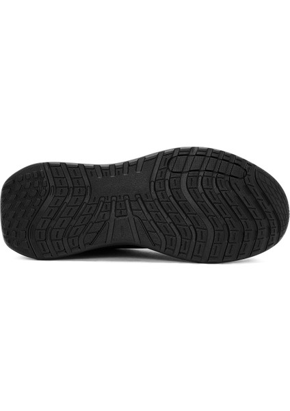 Erkek Siyah Bağcıklı Kumaş Sneaker 24WFD69186F
