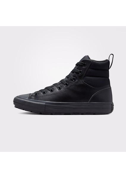 Chuck Taylor All Star Faux Leather Berkshire Unisex Siyah Bot fırsatları